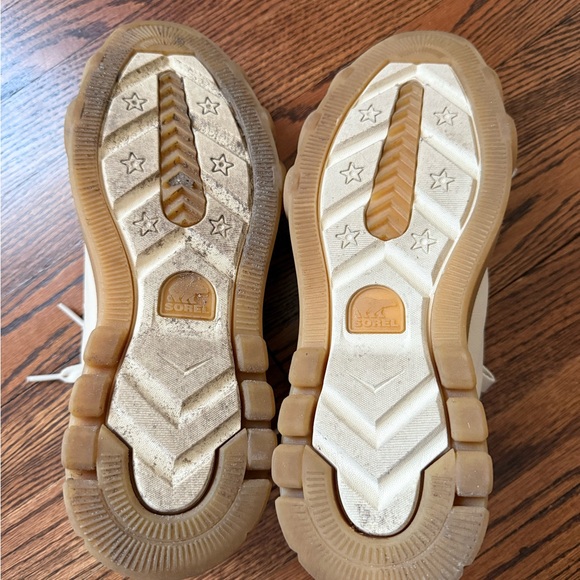 Sorel Beige Lace-Up Sneakers - Picture 4 of 4